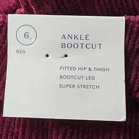 Women's High-Rise Corduroy Bootcut Jeans | Universal Thread™ | 6 - Picture 9 of 12